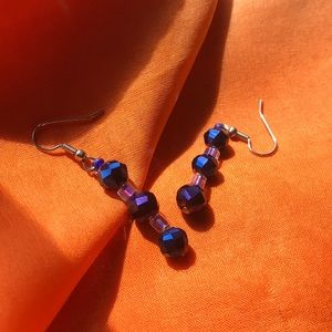 Beaded Glass Earrings